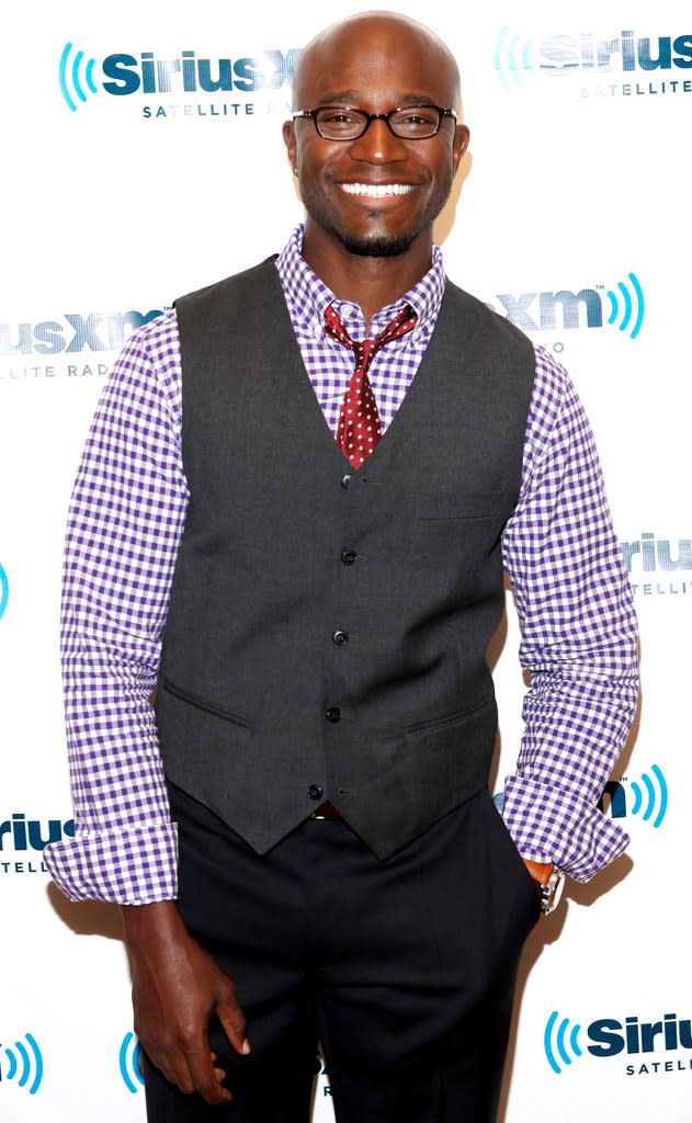 Taye Diggs Taye Diggs Visits SiriusXM Studio