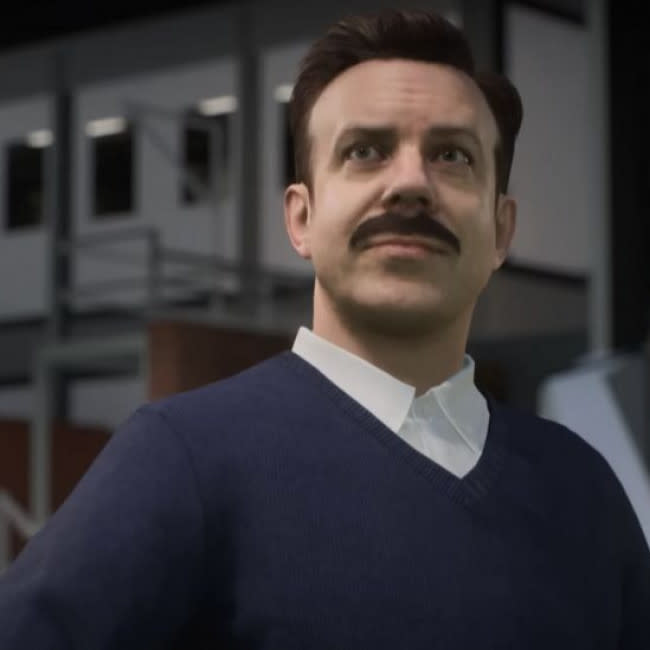 Ted Lasso en 'FIFA 23', un juego de EA credit:Bang Showbiz