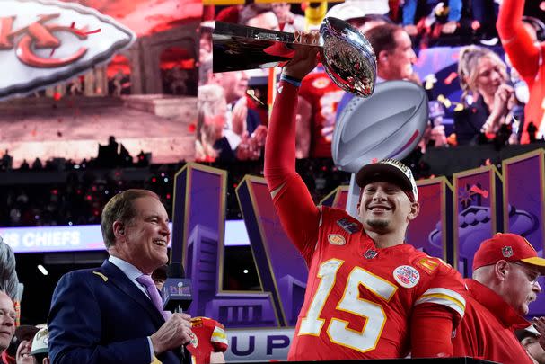 Mahomes Takes The Trophy