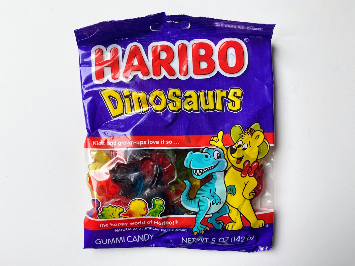 Haribo dinosaurs