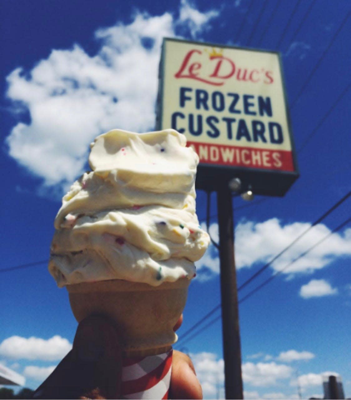 LeDuc's Frozen Custard in Wales won the Milwaukee Journal Sentinel's Custard Madness Tournament in 2019.