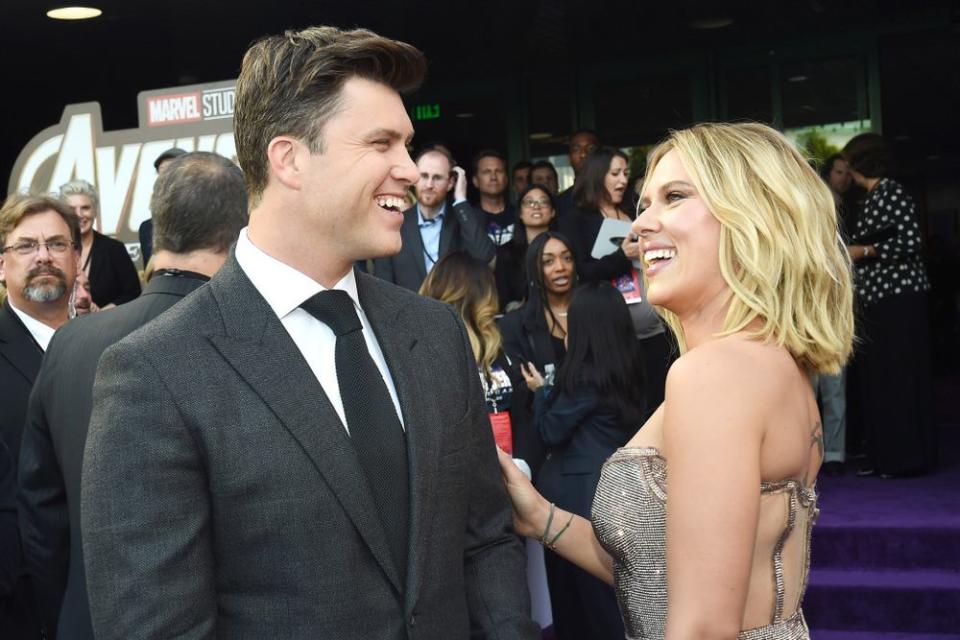 Colin and Scarlett | Michael Buckner/Variety/REX/Shutterstock