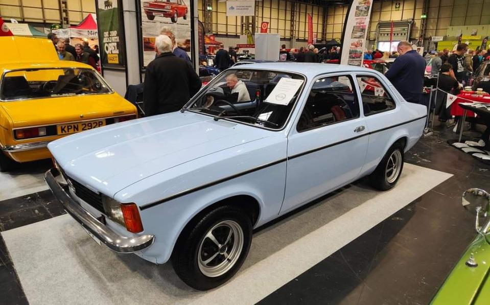 Glenn Louch's blue 1979 Opel Kadett 1.2S