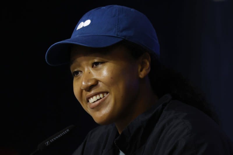 Naomi Osaka, who returned in December from a long tennis hiatus, said she thinks she is close to her 2022 form. File Photo by John Angelillo/UPI