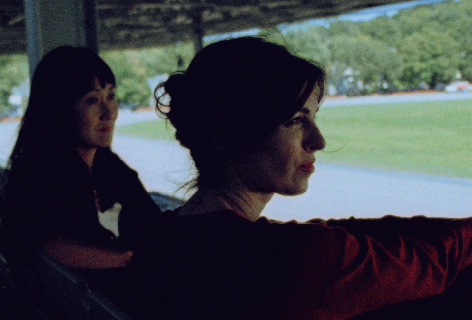 Michiko Sasaki, left, and Cadden Jones in the film "My Darling Angel," which will screen at Wellfleet Harbor Actors Theater.