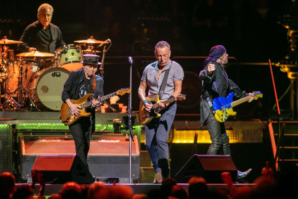 Bruce Springsteen and the E Street Band perform at the BOK Center on Tuesday, February 21, 2023, in Tulsa, Okla.