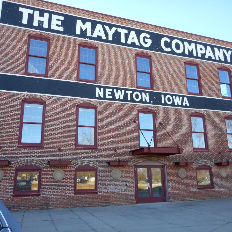 Hubbell Realty Co. plans to convert two former Maytag offices in Newton into 42 apartments.