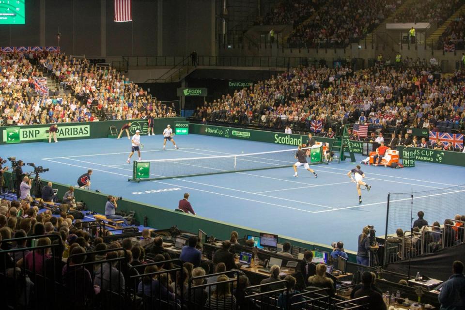 The arena has hosted several Davis Cup ties in previous years (Jeff Holmes/PA) (PA Archive)