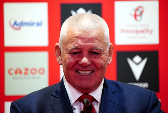 Warren Gatland is back in charge of Wales