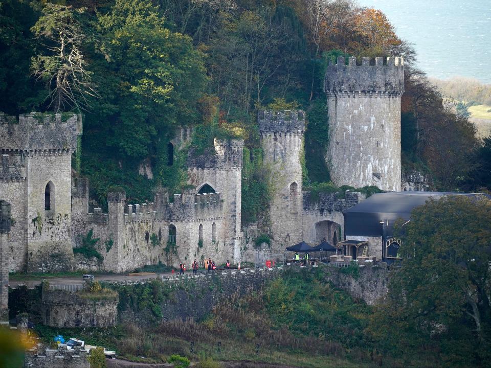 <p>A view of Gwrych Castle, where the latest series of I’m a Celebrity is filmed</p>Getty Images