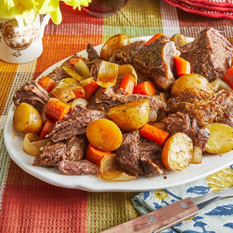 easter dinner ideas slow cooker pot roast