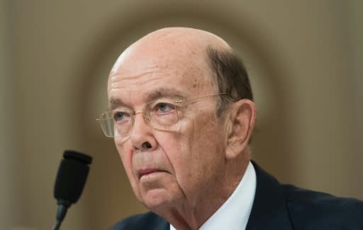 US Commerce Secretary Wilbur Ross landed early Saturday in the Chinese capital, according to the state-run news agency Xinhua