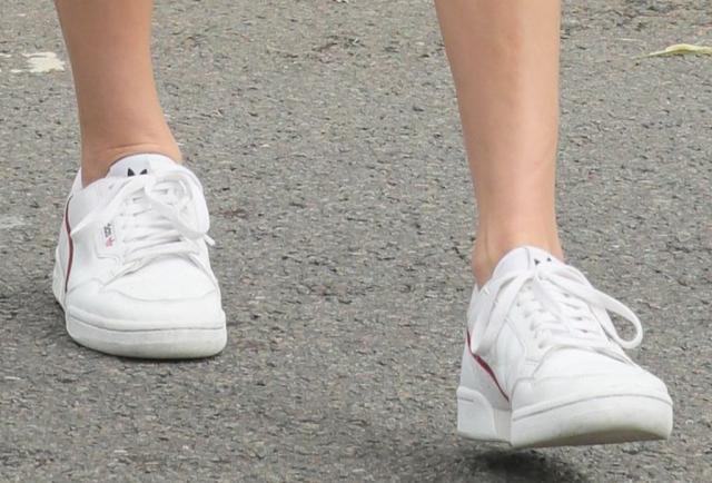 Kendall Jenner Rocks Ralph Lauren $80 Adidas Sneakers to Watch Wimbledon Men's Final