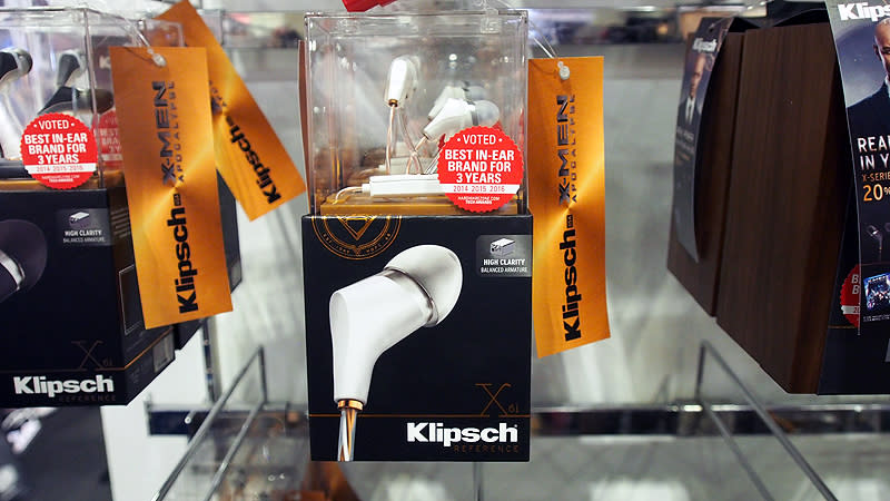 Klipsch’s in-ear headphones are always interesting to try. The Klipsch X6i is going for S$269 (U.P. S$329), and you can find them at Suntec Hall Hall 406 (Booth 8101).
