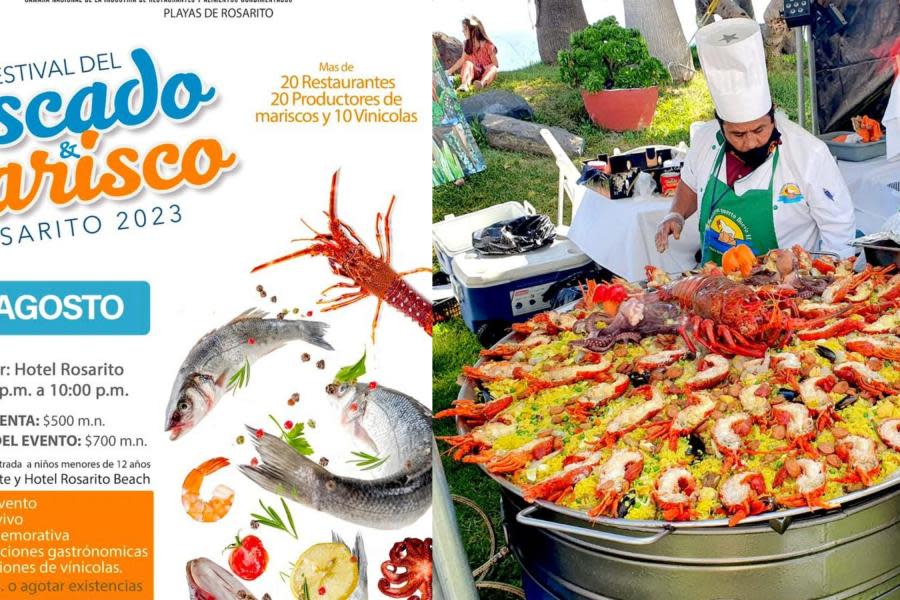 Festival del Pescado y Marisco llega a Rosarito para deleitar paladares locales y extranjeros