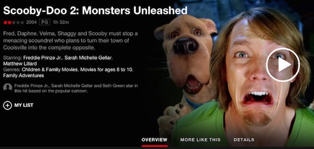 scooby doo netflix