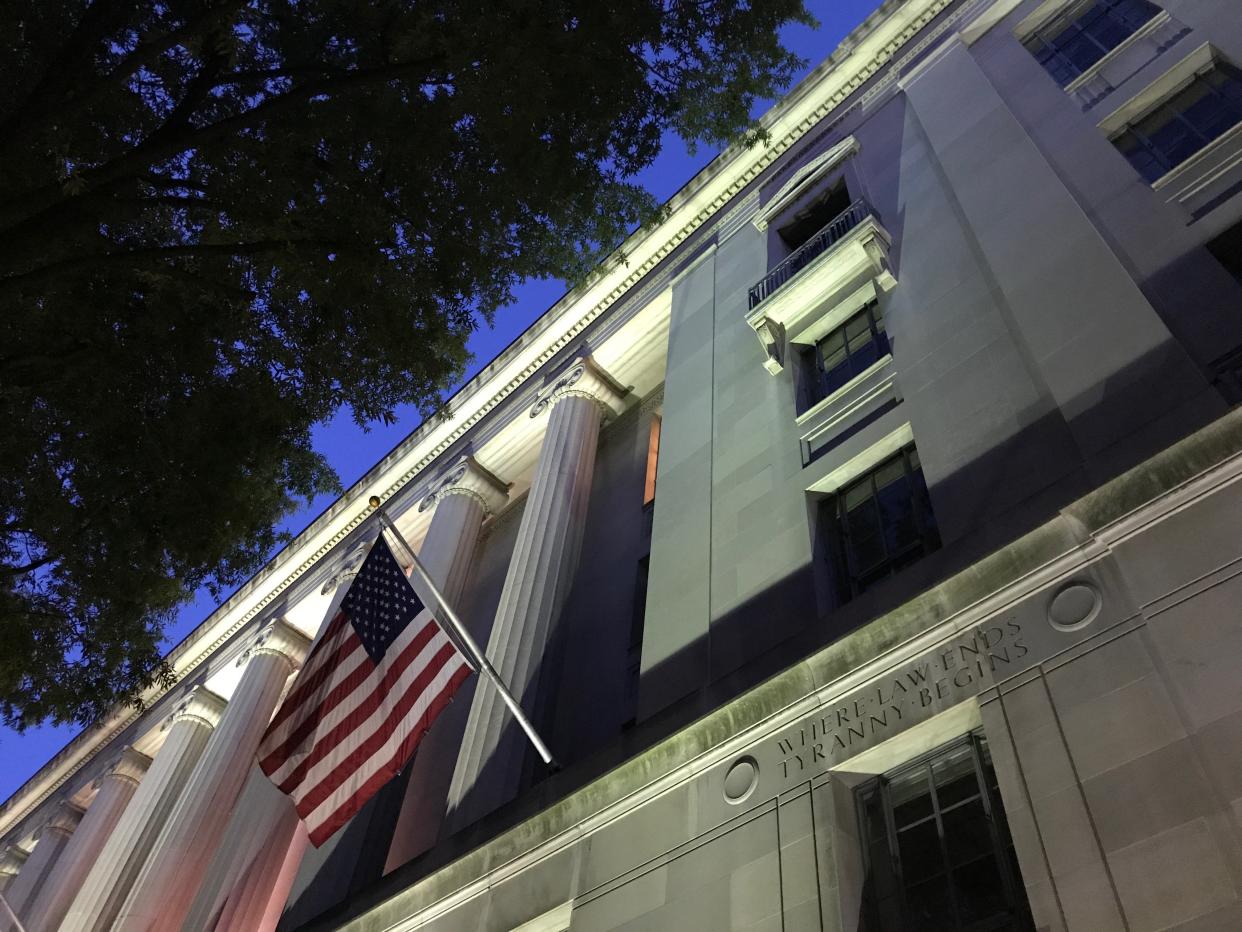 Department of Justice headquarters in Washington, D.C. (Photo: )