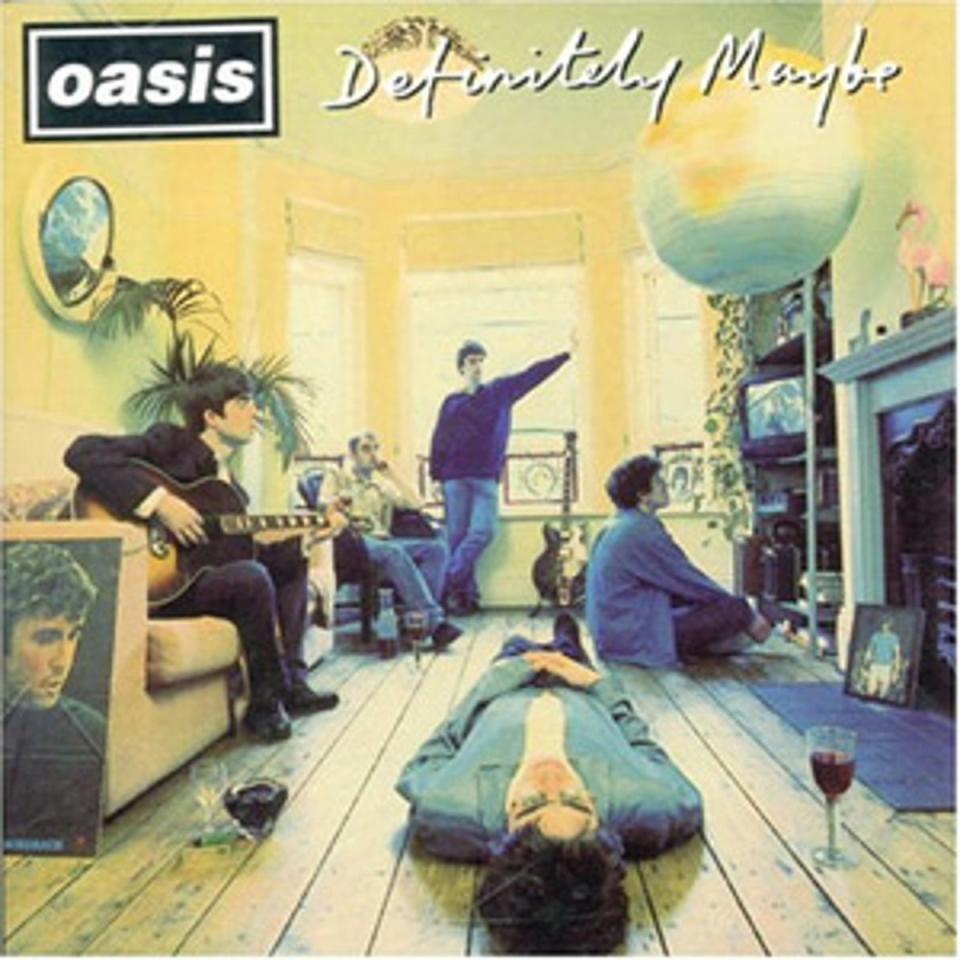 Cover art for Oasis’s album ‘Definitely Maybe’