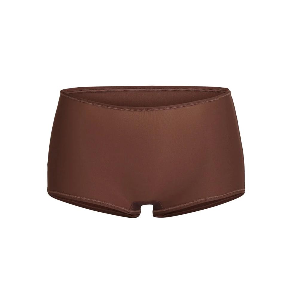 brown skims boy shorts