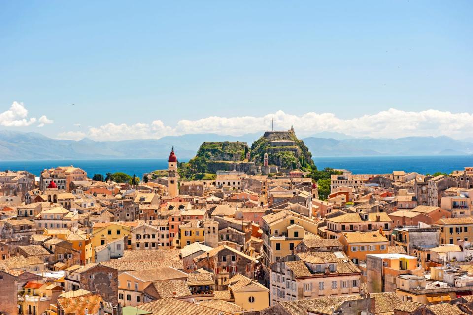 Where is The Durrells filmed? Corfu town, Greece