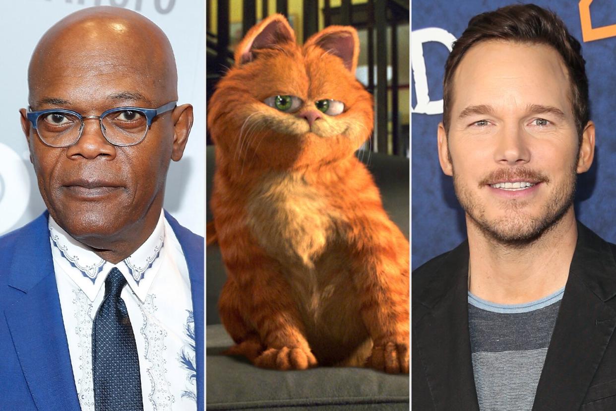 Samuel L. Jackson, Garfield, Chris Pratt