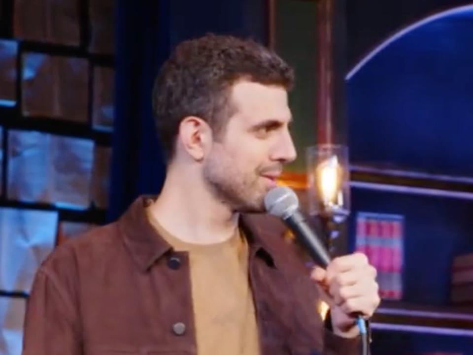 Sam Morril in his comedy special on Netflix (Netflix)