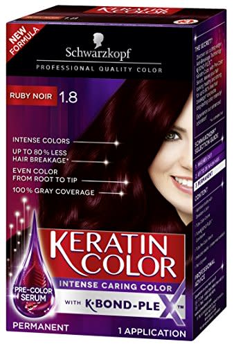 Keratin Color Permanent Hair Color Cream