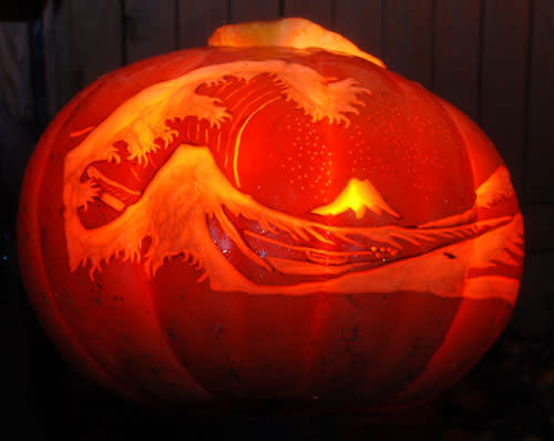 Japanese Wave Pumpkin