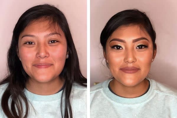 Makeup transformation with <a href="https://www.instagram.com/p/B2-eSDjHqDt/?utm_source=ig_web_copy_link" target="_blank" rel="noopener noreferrer">Summer palette</a> and<a href="https://www.instagram.com/p/B2hNwAEFV-I/?utm_source=ig_web_copy_link" target="_blank" rel="noopener noreferrer"> Liquid Velvet lip color</a>&nbsp; (Photo: <a href="https://www.instagram.com/missgoldenone/" target="_blank">Goldie Tom</a>)