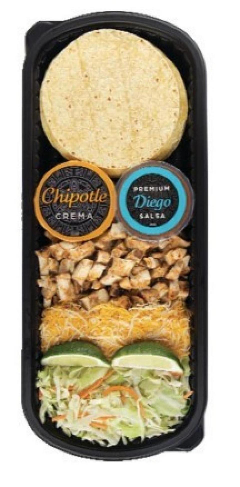 Chicken Street Taco Kit by Fresh Creations sold at Sprouts.