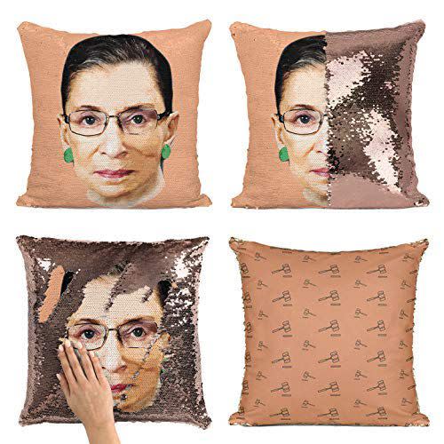 An RBG Throw Pillow