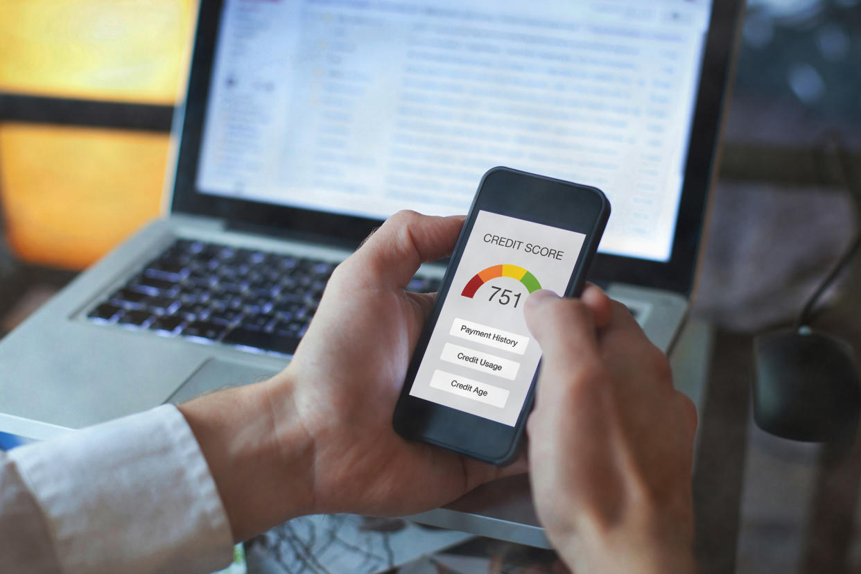 Consumers across all credit score tiers are now seeing their scores grow at a slowed pace, according to FICO's latest report. (Credit: Getty Images)