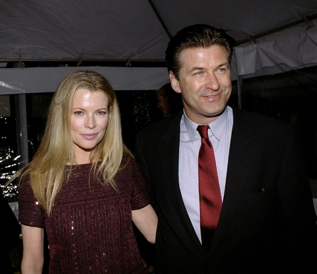 UNITED STATES - APRIL 19:  Alec Baldwin and wife Kim Basinger at the Premiere Party for the movie 