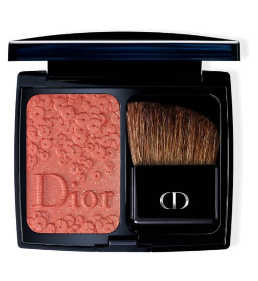 <p>Another gem from the Dior holiday release, this version of the classic Diorblush is a complexion-warming apricot tone that suits any skin tone. <a rel="nofollow noopener" href="http://tidd.ly/6d752f33" target="_blank" data-ylk="slk:Buy here;elm:context_link;itc:0;sec:content-canvas" class="link ">Buy here</a> </p>