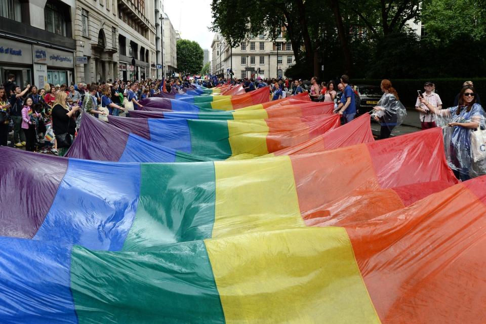 London's Pride festival is currently under way