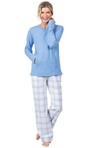 Blue Flannel Pajamas