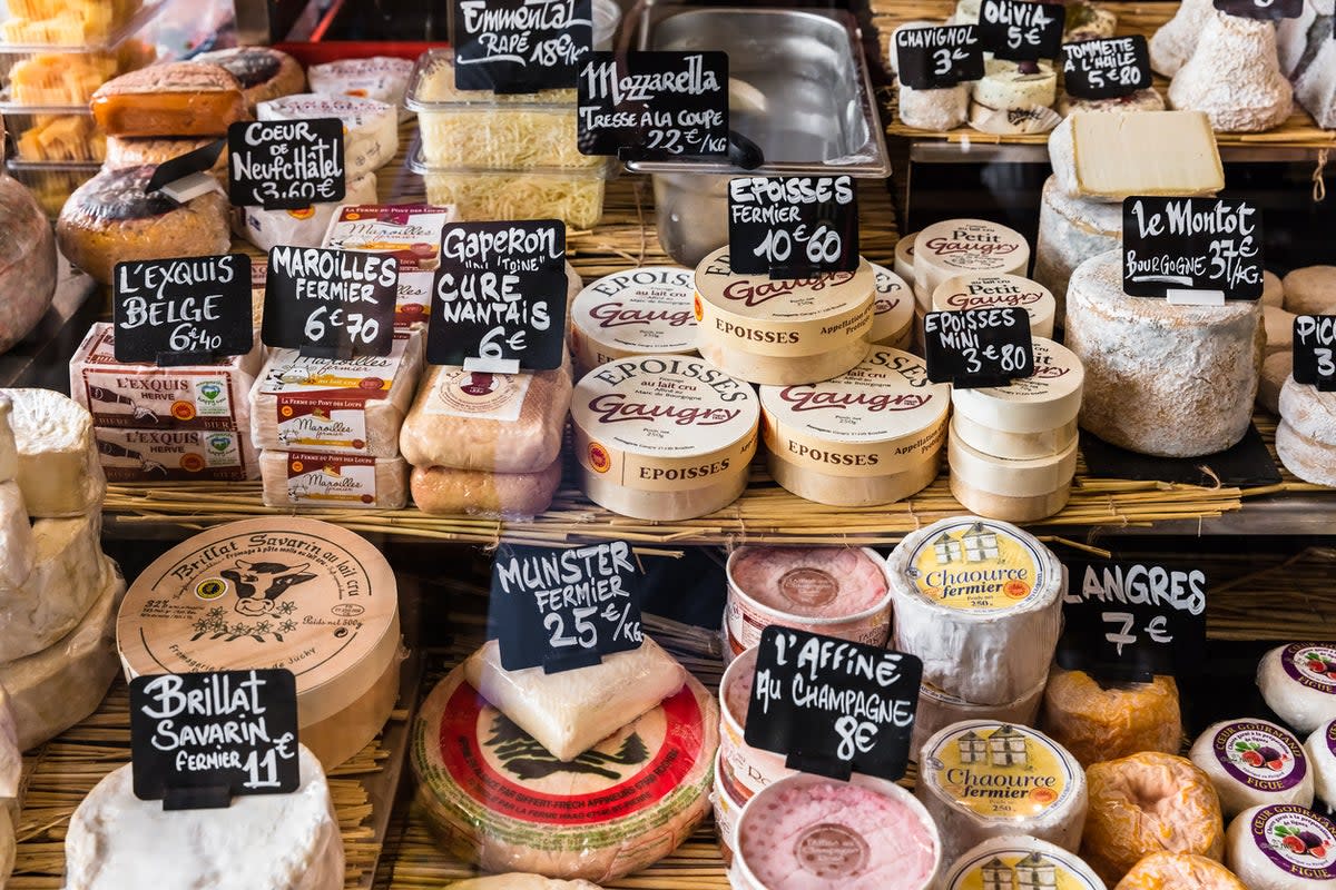 Pick up local cheese at one of the city’s markets (Getty)