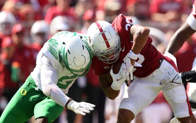 Oregon star Kayvon Thibodeaux ejected for targeting late in overtime loss  to Stanford