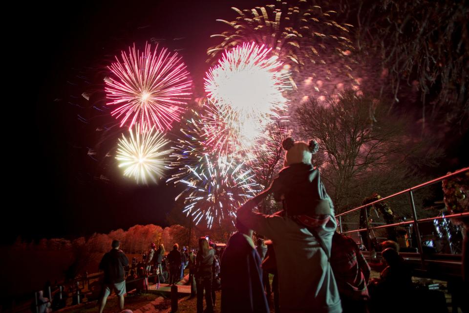 The 2020 Christmas on Caddo Fireworks Festival will be a Drive-In Edition.