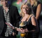 <p>Witherspoon accepts MTV's Generation Award, which is meant to honor celebrities with great achievements in film throughout their career. </p>