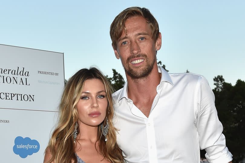 Abbey Clancy and Peter Crouch attend the Welcome Dinner prior to The Costa Smeralda Invitational golf tournamen at Pevero Golf Club - Costa Smeralda on June 16, 2017