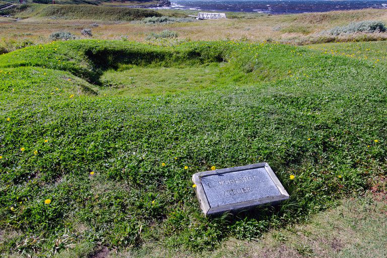 Reconstrucción del asentamiento vikingo de L'Anse aux Meadows