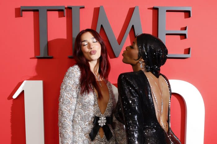 Dua Lipa, Da'Vine Joy Randolph arrive at the 2024 TIME 100 Gala