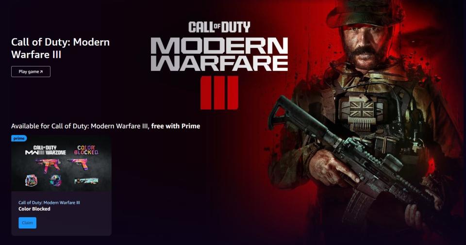 Consigue recompensas para Call of Duty y más juegos a través de Prime Gaming de Amazon