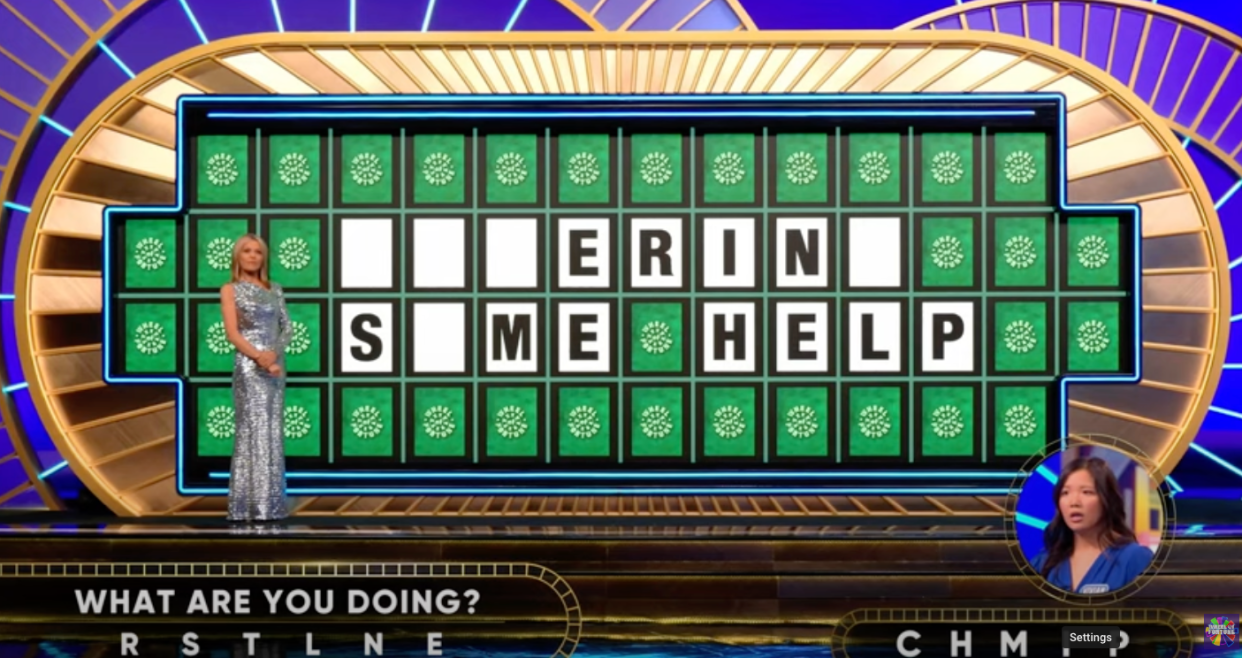 Wheel of Fortune puzzle