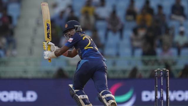 Sri Lanka get on the board at World Cup with win over the