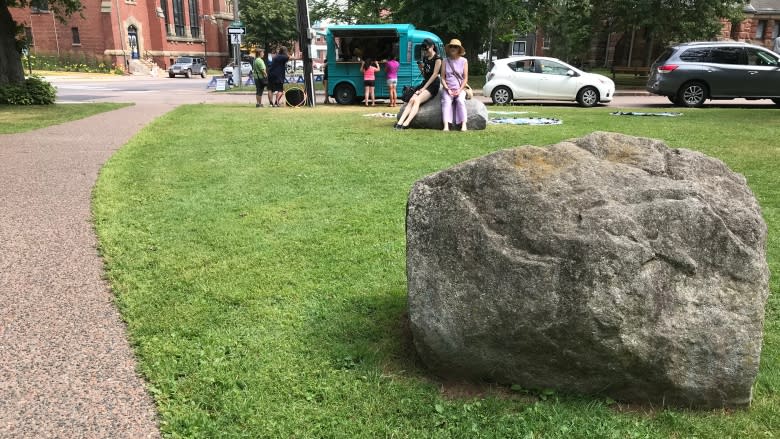 Boulder Park once again a gathering place in downtown Charlottetown