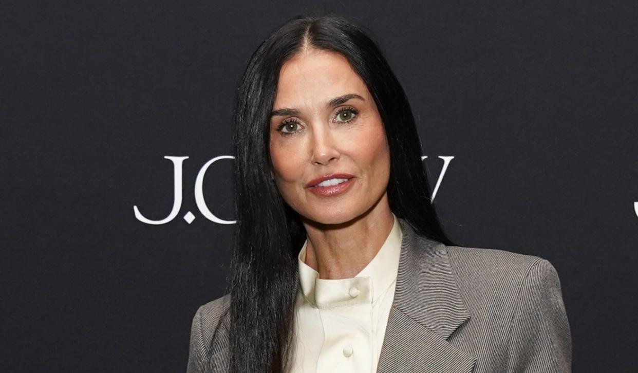 Demi Moore at the Variety TIFF Step & Repeat during the Toronto International Film Festival 2024 on September 7, 2024 in Toronto, Canada.