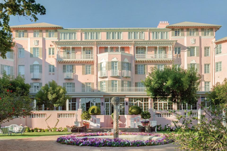 Exterior facade of Mount Nelson Hotel, A Belmond Hotel