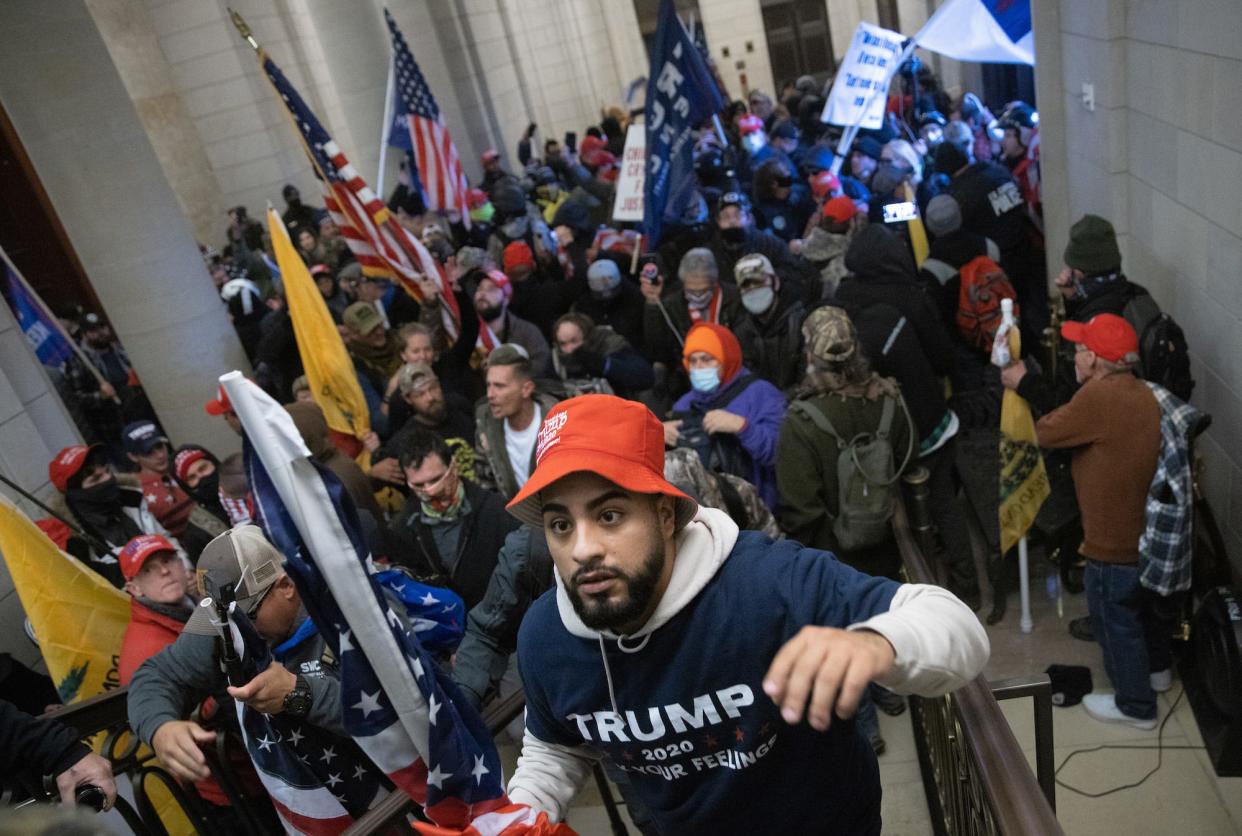 Trump protestors Capitol 10620